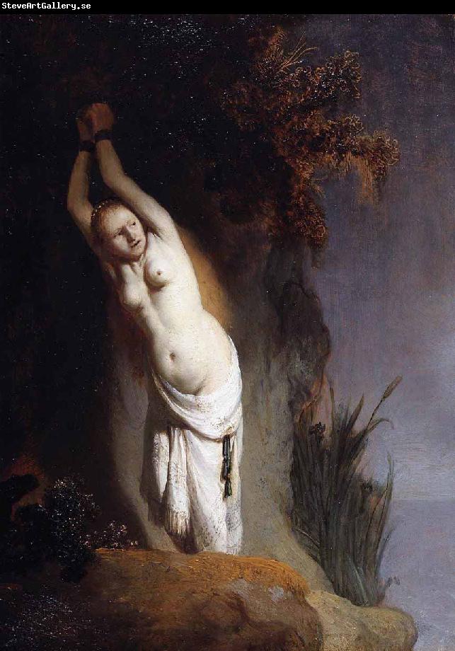 Rembrandt Peale Andromeda Chained to the Rocks